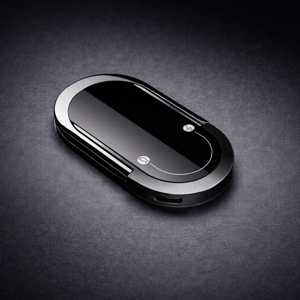 ArcGlow Black Ice electric phone lighter