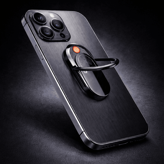 ArcGlow phone lighter showing ignition opening and ring detail