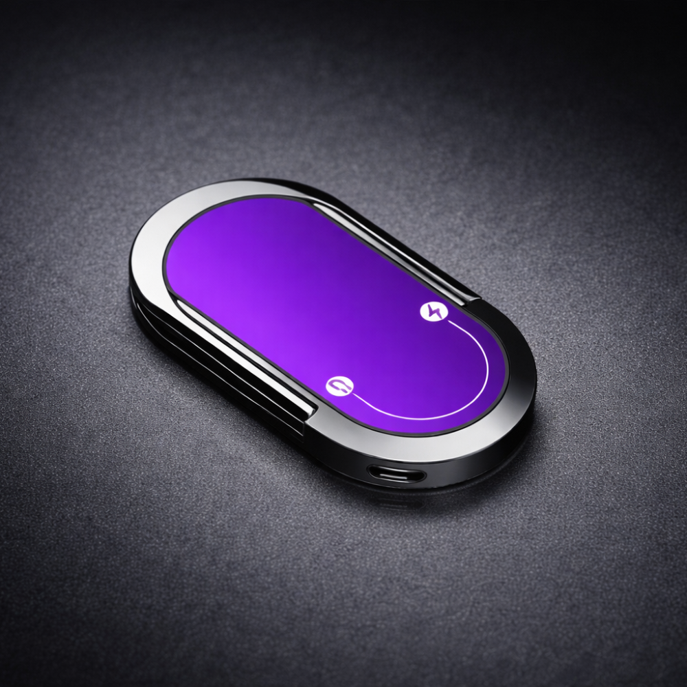 ArcGlow Violet Ice electric phone lighter